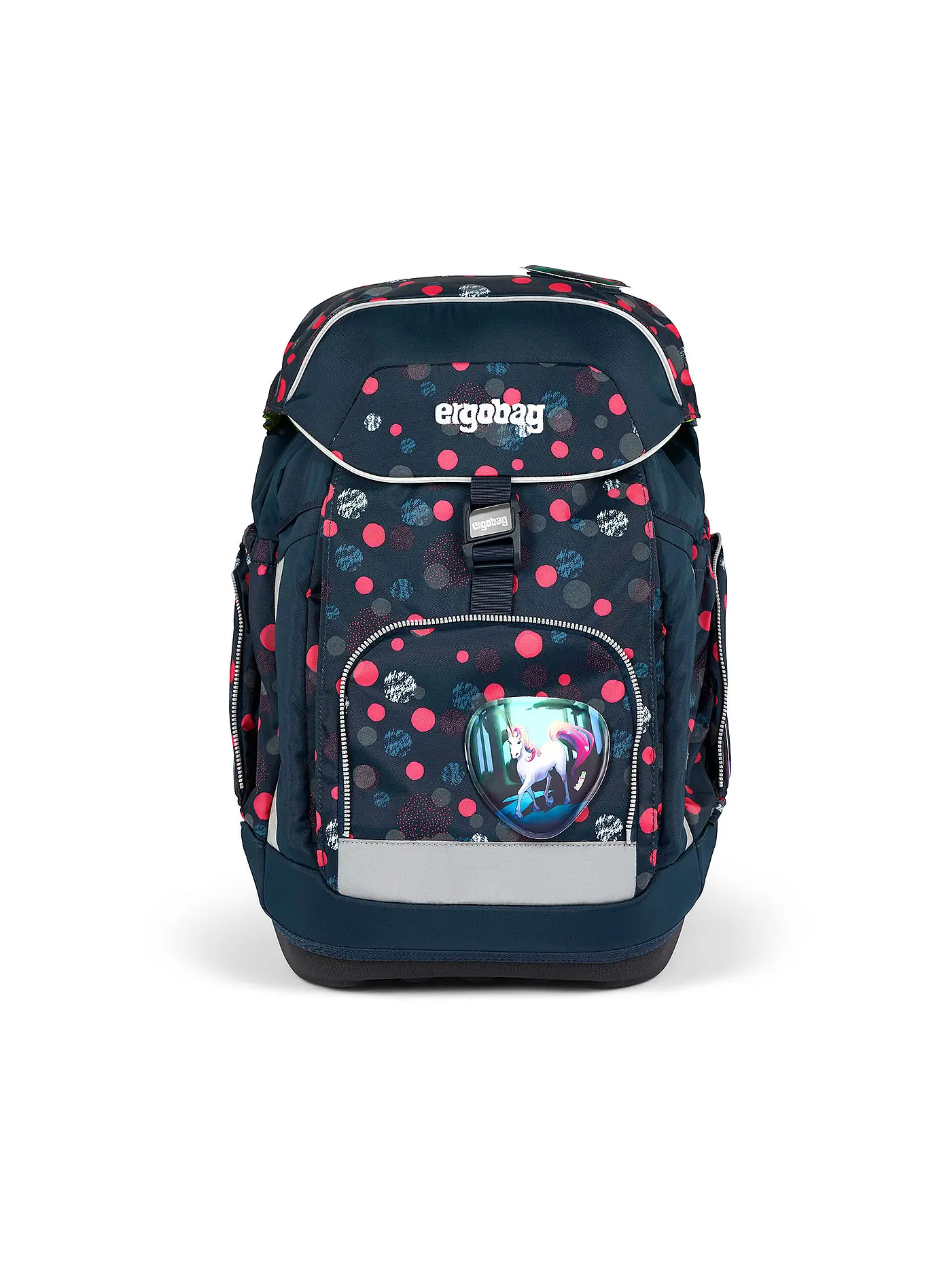 ERGOBAG | Schultaschen Set 6tlg MAXI Reflex Glow - PhantBärsiewelt | 